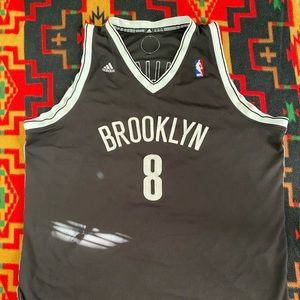 2013 Brooklyn Nets Deron Williams #8 NBA adidas Basketball Jersey 2XL